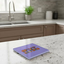 Peace Glass-Onderzetter Glazen Onderzetter