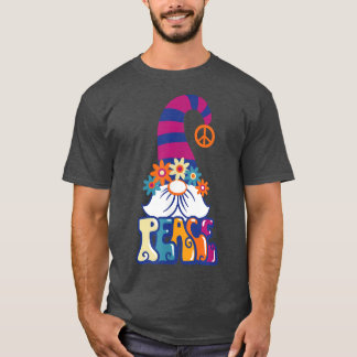 Peace Gnome Garden Fairy T-shirt