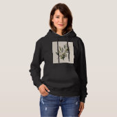 Peace Grows Here | Vintage Olive Branch Botanical Hoodie (Voorkant volledig)