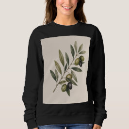 Peace Grows Here | Vintage Olive Branch Botanical  Trui