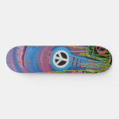 Peace Guitar-skateboard Persoonlijk Skateboard (Horizontaal)