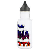 Peace Hakuna Matata Waterfles (Rechts)