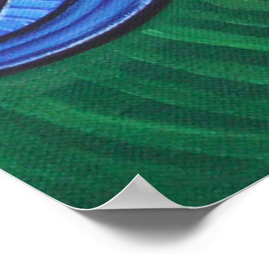 Peace Hamsa Print (Hoek)