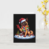 Peace Hand Belgische Mechelse Kerstverlichting Vro Kaart (Gele Bloem)