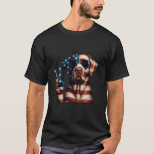 Peace Hand Chesapeake Bay Retriever Hond American T-shirt
