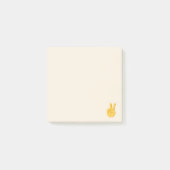 Peace Hand Sign Emoji Post-it® Notes (Voorkant)