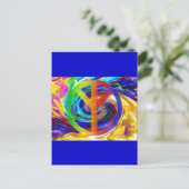 Peace & Harmony_ Briefkaart (Staand voorkant)