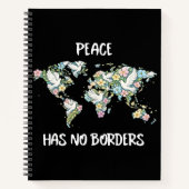 Peace Has No Borders Notitieboek (Voorkant)