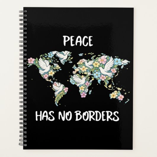Peace Has No Borders Planner (Voorkant)