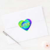 Peace Heart Stickers (Envelop)