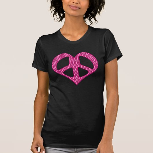 Peace Heart T-shirt (Voorkant)