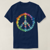 Peace Hippie Boho Chick T-shirt (Design voorkant)