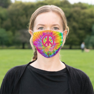 Peace Hippie Chic Face Masker