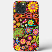Peace Hippie iPhone | 60s Hippie iPhone Case-Mate Case (Achterkant)