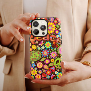 Peace Hippie iPhone   60s Hippie iPhone Case-Mate Case
