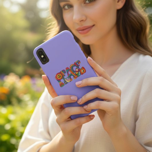 Peace Hoesje-Mate iPhone Case