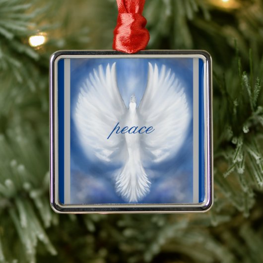 Peace Holiday Everyday Ornament Sign (Boom)