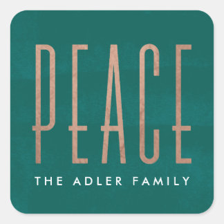 Peace Holiday Sticker