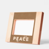 Peace Holiday Wooden Gegraveerde Lijstjes (Links)