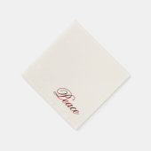 Peace Holidays Paper Napkins Servet (Hoek)
