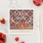 Peace Hope and Love Holiday Unicorn Servet (Insitu)