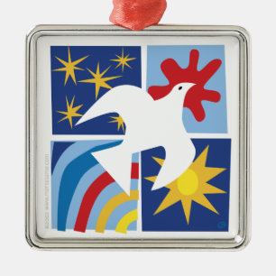 Peace Hope Joy Love Ornament