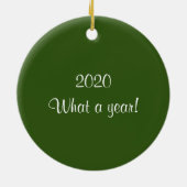 Peace Hope Joy Mask & Candy Canes Keramisch Ornament (Achterkant)