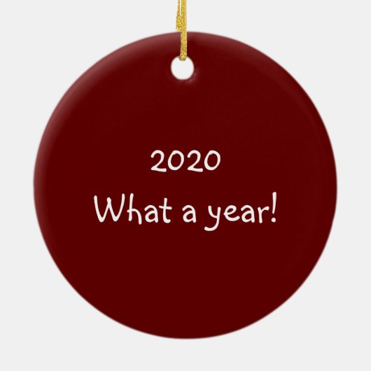 Peace Hope Joy Mask Koe Keramisch Ornament (Achterkant)