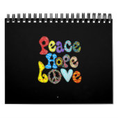 Peace Hope Love sublimation Kalender (Hoes)