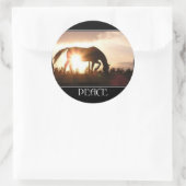 PEACE Horse Stickers (Tas)