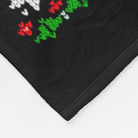 Peace I Come In Peace Couple Matching Ugly Christm Fleece Deken (Hoek)