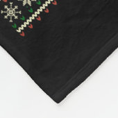 Peace I Come In Peace Couple Matching Ugly Christm Fleece Deken (Hoek)