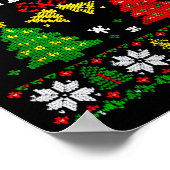 Peace I Come In Peace Couple Matching Ugly Christm Poster (Hoek)