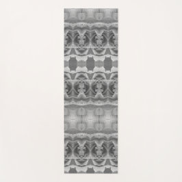 Peace Ikat 3 B&W Yogamat