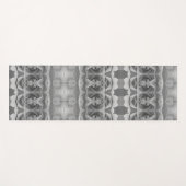 Peace Ikat 3 B&W Yogamat (Voorkant (horizontaal))