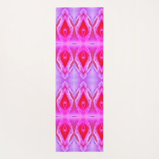 Peace Ikat 6 Miami Yogamat (Achterkant)