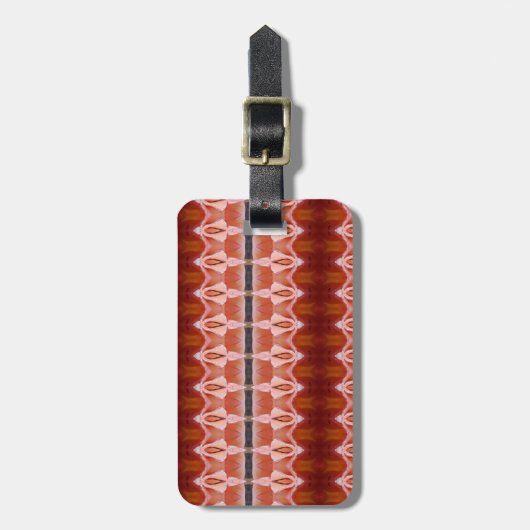 Peace Ikat 9 Bagagelabel (Voorkant verticaal)