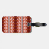 Peace Ikat 9 Bagagelabel (Achterkant horizontaal)