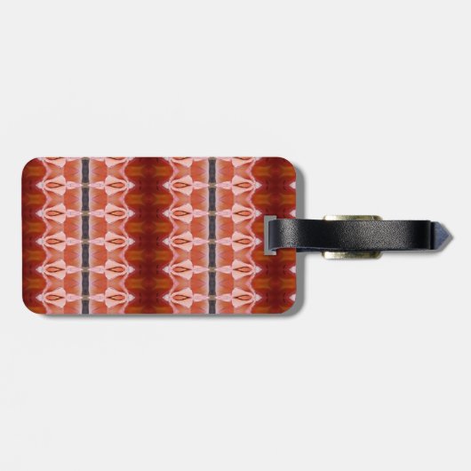 Peace Ikat 9 Bagagelabel (Achterkant horizontaal)