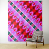 Peace Ikat Miami Wandkleed (In situ)