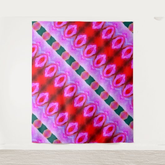 Peace Ikat Miami Wandkleed (Voorkant)