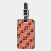 Peace Ikat Zen Bagagelabel (Voorkant verticaal)