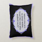 Peace in deep waters accent kussen (Voorkant(Verticaal))