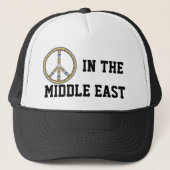 PEACE IN THE MIDDLE EAST - GEOMETRIC BUTTERFLY TRUCKER PET (Voorkant)
