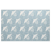 PEACE in veel talen, aangepaste kleurstof Stof (Fat Quarter)