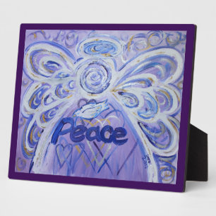 Peace Inspirerend Angel Painting Poem Plaque Fotoplaat
