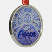 Peace Inspirerend Angel Word Ornament (Rechts)