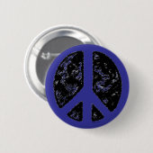Peace Invert-Button Ronde Button 5,7 Cm (Voorkant /achterkant)
