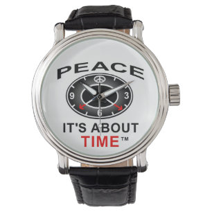 Peace It's About Time Exclusive Watch Horloge