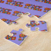 Peace Jigzaag Puzzle Legpuzzel (Zijkant)
